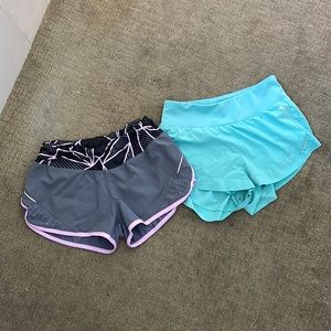 2 workout shorts!